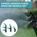 HASTHIP Garden Sprayer Nozzle for Plants with Adjustable Fine Atomization | 3Pcs Multi-Head Set