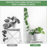 HASTHIP Garden Chain Trellis for Climbing Plants featuring 36PCS 228cm Hexagon Metal Design | Indoor Outdoor Vine Support