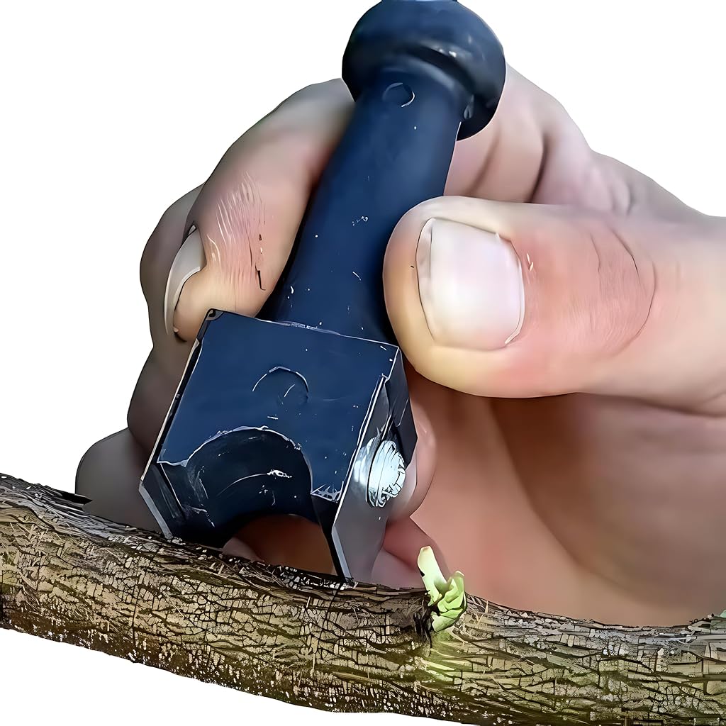 HASTHIP Gardening Grafting Cutter for Fruit Trees with Dual U-Cut Blade and Ergonomic Handle
