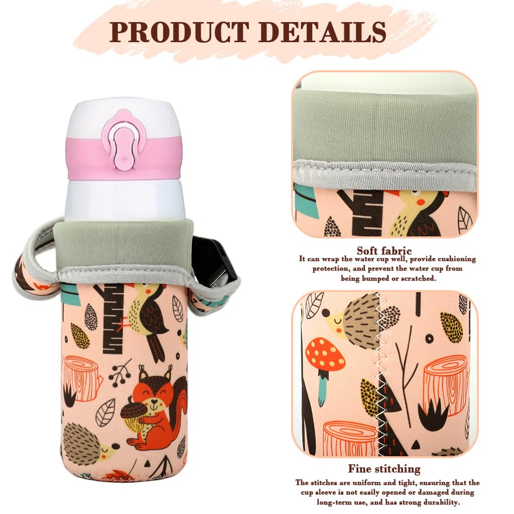 HASTHIP Outdoor Bottle Carrier Sleeve for Hiking and Travel with Quick Release Access | Insulated Polyester Holder for 500–750ml Bottles
