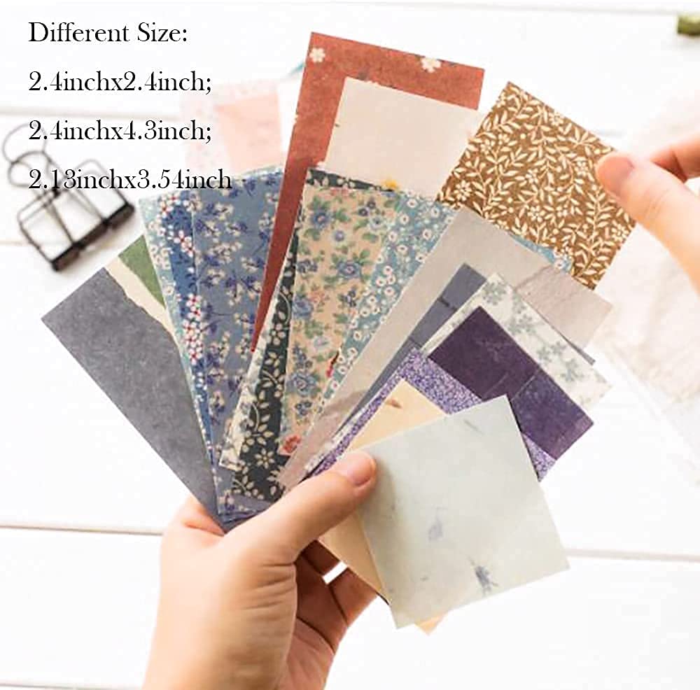 HASTHIP Vintage Scrapbook Paper Supplies for DIY Journaling and Writing | 360 Sheets 6 Sets