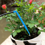 HASTHIP Garden Drip Irrigation Kits for Flower Beds and Lawns featuring 4 Way Nozzle 10 pcs