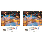 HASTHIP Paint by Numbers Kit for Adults and Kids featuring 40x50cm Canvas | DIY Wall Art