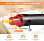 HASTHIP Mini Heat Gun for DIY Crafts with 300W Power and 200°C Heating | ABS & Stainless Steel