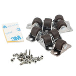 HASTHIP® Mini Caster Wheels 0.5 Inch