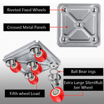 HASTHIP Furniture Lifter for Moving Heavy Furniture with 700kg Capacity and 5 Wheel Design | Carbon Steel Dolly Set