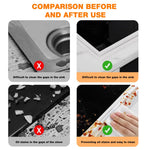 HASTHIP Aluminium Tape Waterproof for Bathroom and Kitchen Sealing with Strong Adhesive | 1.96 inch x 32.8 ft Silver Self Adhesive Repair Strip