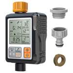 HASTHIP Drip Irrigation Timer for Garden and Lawn with 6 Buttons & LCD Display | IP65 Waterproof 145psi