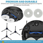 HASTHIP Replacement Parts for Ecovacs N30 Pro Omni with 10Pcs Kit including Brush and Filter Set