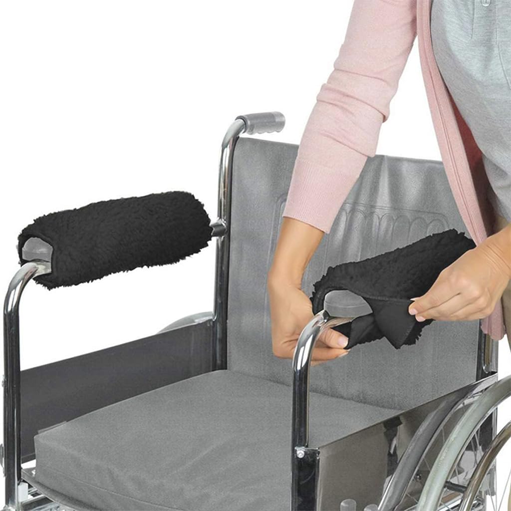 HASTHIP® 2 Piezas Almohadillas para reposabrazos de Silla Acolchado Suave para Cubierta de reposabrazos Acolchado Universal cojín de Soporte cómodo Accesorios para Silla de Oficina