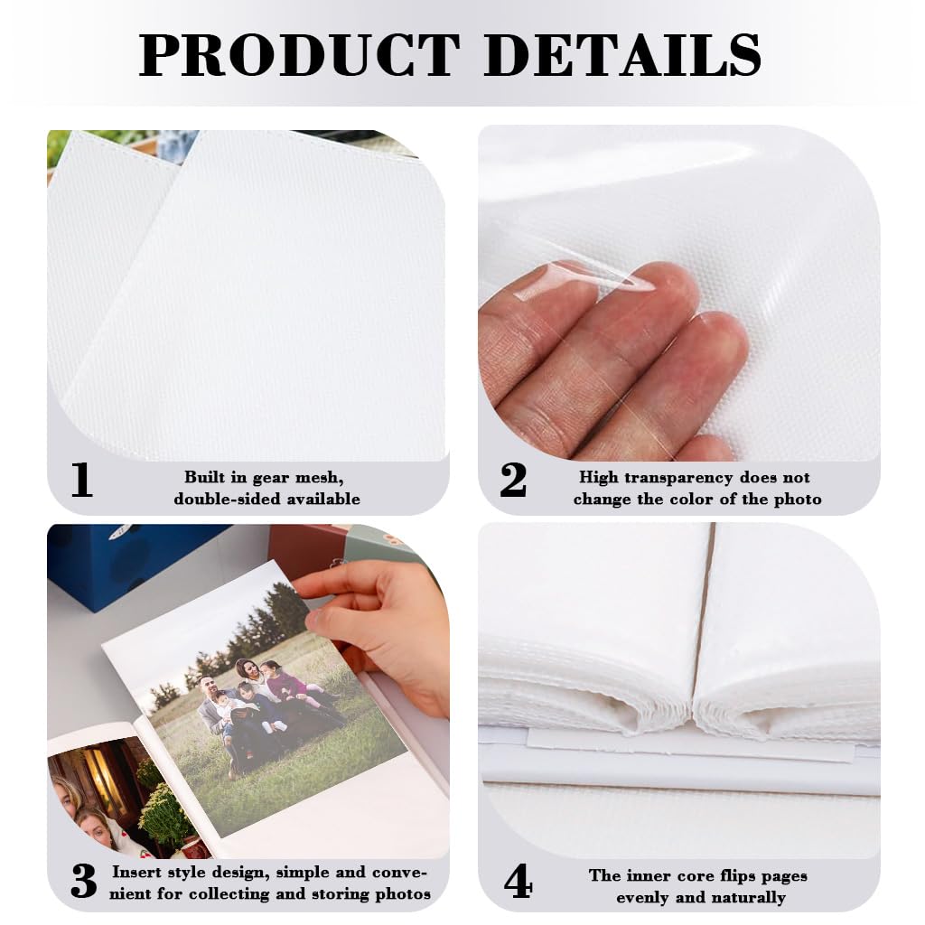 HASTHIP Photo Album for Baby Memories with Cartoon Hardcover and 100 4x6 Photo Slots