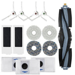 HASTHIP Replacement Parts for Deebot T20 Omni and Pro featuring 14 Piece Kit | 1 Main Brush 4 Side Brushes 4 Mop Cloths 3 Dust Bags 2 Filters