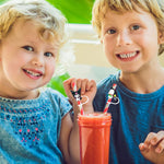 HASTHIP Kawaii Straw Caps for 10mm Stanley Straws featuring 12Pcs Silicone Covers | Hygienic Dust Protection