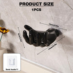 HASTHIP Key Holder for Entryway with Self Adhesive Mounting and Resin Hand Shape Design