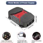 HASTHIP® Car Mouse Repeller with LED 2 in 1 Car Home Use Ultra Sonic with Smart Motion Senor Animal Repeller with Switch & Flash Light Multipurpose Animal Repeller Mouse Repellent