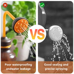 HASTHIP Plant Watering Can for Small Potted Plants 450ml with Curved Sprayer Nozzle