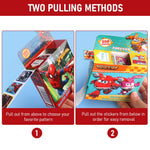 HASTHIP Stickers for Kids Rewards 200 pcs 0.98 in Waterproof Plastic | Superhero Gift Set
