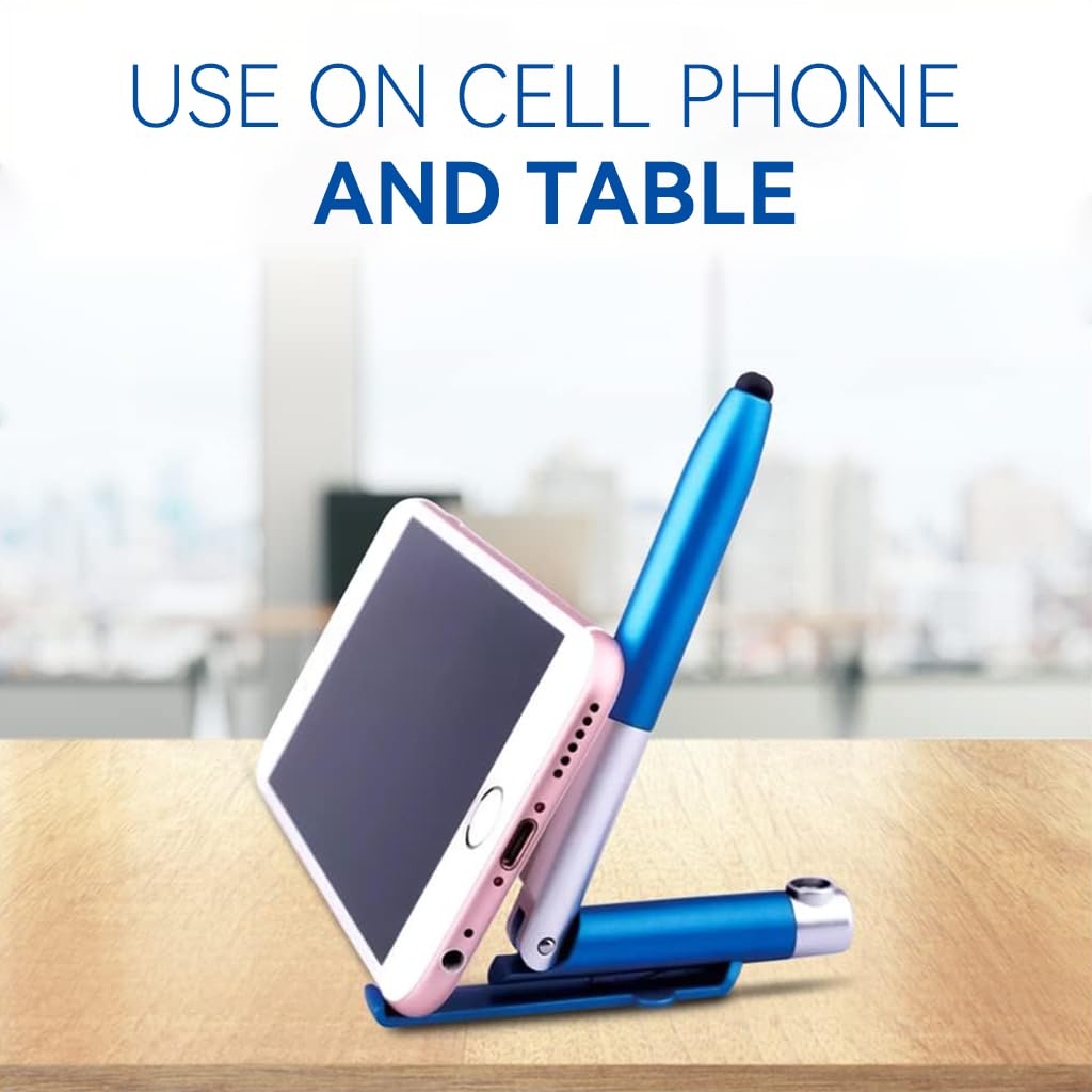 HASTHIP® 4Pcs Multifunction Stylus Pen for Phone, Foldable Mobile