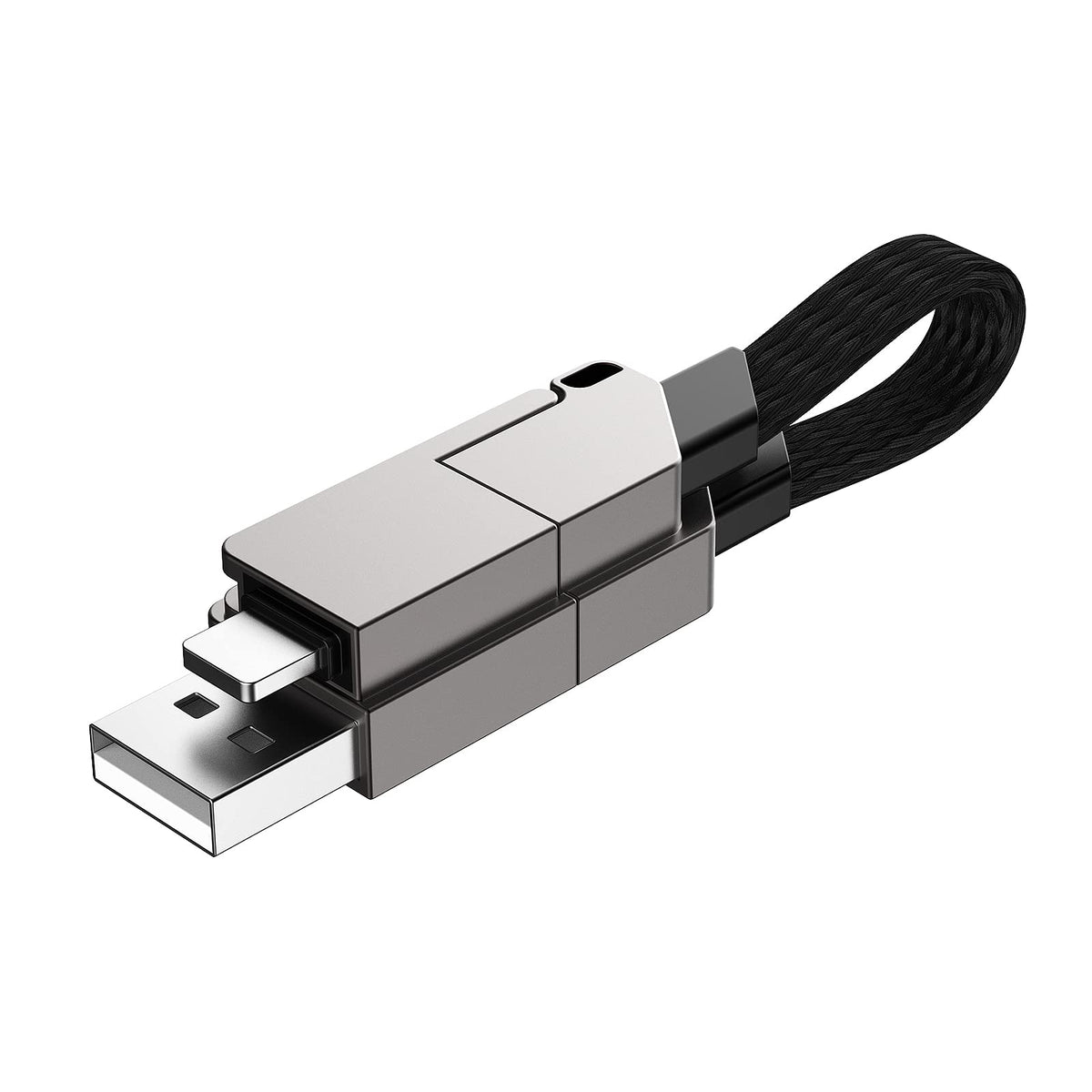 HASTHIP® Cable de carga múltiple USB 6 en 1, cable USB C carga rápida PD 100 W