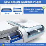 HASTHIP Replacement CPAP Filters for Philips DreamStation | Includes 6 Reusable and 2 Fine Filters