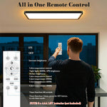Hasthip 48W LED Ceiling Light with Remote Control & Dimmable Design