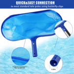 HASTHIP Pool Cleaning Brush Head for Walls and Floors with 16.93 in Width | Curved Ends Design