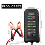 HASTHIP® 12V 24V Car Battery Tester and Alternator Tester, Automotive Load Tester Indicator 12 Volt Auto Check