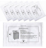 HASTHIP® Paper Shredder Lubricant Sheets | Shredder Oil Sheets for Home Office | Compatible with Cross-Cut,Strip-Cut,Micro-Cut Paper Shredders Easy No Mess Maintenance Pack of 12 – White