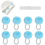 HASTHIP Duvet Clips for Comforter and Quilt featuring One Click Unlock Design | 8pcs Set