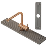 HASTHIP® Tapete Absorbente para Grifo de Cocina,Alfombrilla Antideslizante de Diatomita,Tapete para Fregadero 2 en 1 Protector contra Salpicaduras Alfombrilla Secado Rápido 40x10cm