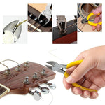 HASTHIP Guitar Repair and Maintenance Tool Kit for DIY Setup with 23 Tools | Ruler and Zipper Case