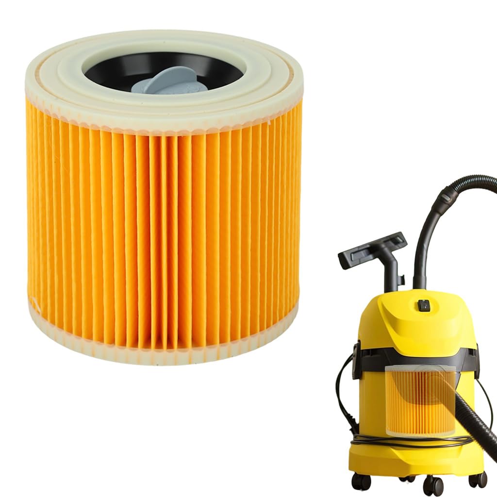 HASTHIP® Cartridge Filter Compatible with Kärcher Wet Dry Vacuum Cleaner, Replacement Vacuum Filter for A Series (A1000A4000), K Series, SE4001/SE4002, WD1 WD2 WD3, NT 20/1, VC6000, MV2 MV3