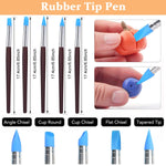 HASTHIP Clay Sculpting Toolkit for Polymer Clay and Ceramics with 25 Tools featuring Wooden Handles and Metal Tips | Storage Bag for Artists and Kids