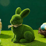 HASTHIP® Moss Bunny Figurine - Cute Decoration