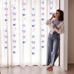 HASTHIP Butterfly Hanging Decoration for Wedding and Party featuring 6.6ft 3D Paper Garland
