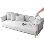 HASTHIP Quilted Sofa Cover Mat for Summer Comfort with Anti Slip Backing 27.5x70.8 in | Ice Silk Breathable Pad for 1 3 Seaters