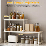 HASTHIP Adjustable Wardrobe Storage Shelf Organizer