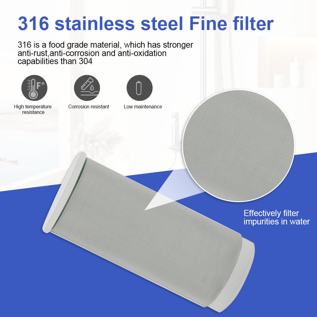 HASTHIP Household Water Heater Faucet for Under Sink Use with 2.2 cm Filter Element | Easy DIY Installation