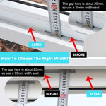 HASTHIP Window Sealing Strips for Doors and Windows with 5m Length 35mm Width Silicone Seal | Soundproof and Weatherproof Protection