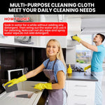 HASTHIP Microfiber Cleaning Cloth for Car and Household with Lint Free Design 30x40cm | Pack of 5