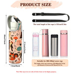 HASTHIP Outdoor Bottle Carrier Sleeve for Hiking and Travel with Quick Release Access | Insulated Polyester Holder for 500–750ml Bottles