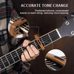 HASTHIP Guitar Capo for Acoustic and Electric Guitars with Built-In Pick Holder and 3 Picks Included