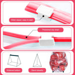 HASTHIP Food Storage Bags 40pcs for Freezer and Snacks featuring Double Sealing Strips & Date Label