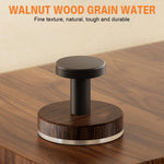HASTHIP Suction Wall Hooks for Bathroom and Kitchen with Strong Hold and Wooden Grain Base | 4Pcs Reusable Organizer
