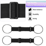 HASTHIP Adjustable Luggage Straps with Dual Loops