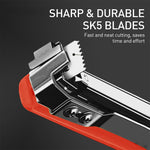 HASTHIP® SK5 Plant Tying Tape Machine - Plant Ties For Climbers - Gardening Horticultural Branch Tape Tying Machine - Gardening Branch Tying Machine - with 20 Rolls Cable Ties & 1 Box Staples