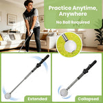HASTHIP Golf Swing Trainer, Retractable Golf Training Club with Adjustable Length & Sound Feedback