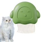 HASTHIP® Shell Comb Dematting Tool for Cats & Dogs,Self-Cleaning Slicker Brush,Pet Grooming Comb for Shedding Mats & Tangles Removal Ideal Long Short Hair Pets Easy Clean Cat Dog Grooming Brush