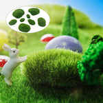 HASTHIP Miniature Fairy Garden Ornaments for DIY Crafting with 24 pcs Set featuring 6×6 in Grass & 4 in White Fences | Ideal for Dollhouse and Home Décor