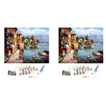 HASTHIP Paint by Numbers Kit for DIY Wall Art with 40x50cm Canvas and Acrylic Colors | Ideal for Adults and Kids